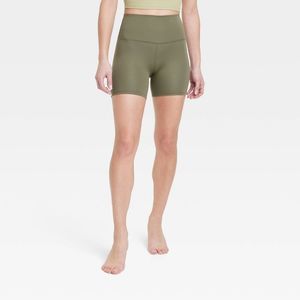 all in motion Shorts Womens Brushed Sculpt Bike Shorts All